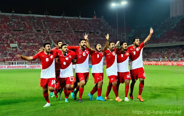 튀니지 출신 축구 선수 - **Prompt 1: The Indomitable Spirit of the "Eagles of Carthage"**
    A highly dynamic, realistic, ac...